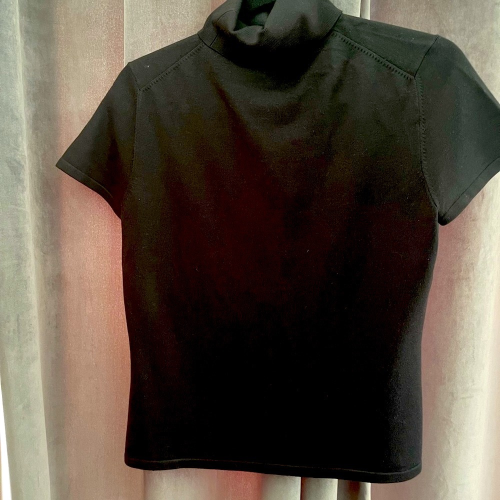 Ann Taylor short sleeve turtleneck